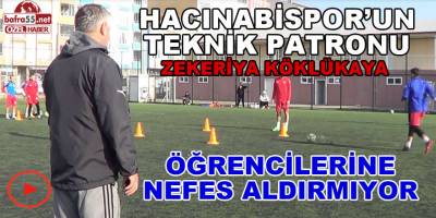 Hacınabispor Fatih Reşadiyespor Hazırlıklarına devam ediyor