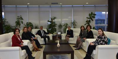 HEPDAK Heyeti Rektör Bilgiç’le Tanıştı