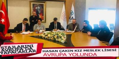 Hasan Çakın Mesleki veTeknik Anadolu Lisesi Avrupa Yolunda