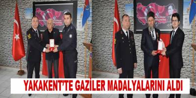 Kıbrıs Barış Harekatı Gazileri Madalyalarını Aldı