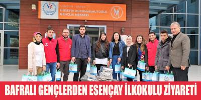 BAFRALI GENÇLERDEN ESENÇAY İLKOKULU ZİYARETİ