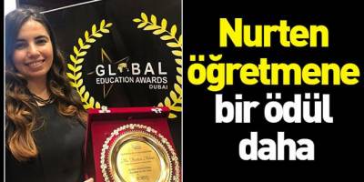 Nurten öğretmene bir ödül daha