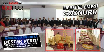 "Bir Usta, Bin Usta" Projesi Bafra'da Tamamlandı