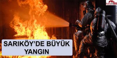 Bafra’da Samanlık Alev Aldı!
