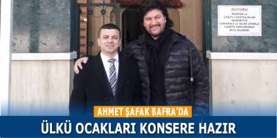 Ahmet Şafak Bafra'da
