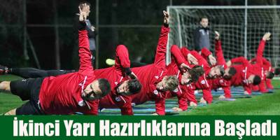 Samsunspor İkinci Yarı Hazırlıklarına Başladı