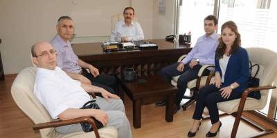 HAKİM VE SAVCILARIMIZDAN BAŞKAN ŞAHİNE VEDA ZİYARETİ