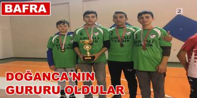 Doğanca Ortaokulu İl 3'üncüsü