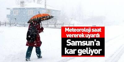 Meteoroloji saat vererek uyardı!