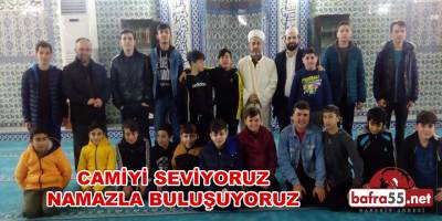 Camiyi Seviyoruz Namazla Buluşuyoruz