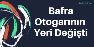 Bafra Otogarının Yeri Değişti