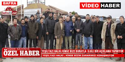 Mahalle Halkları  Kızılırmak Kuş Cennetinin Yolunun Açılmasını İstiyor