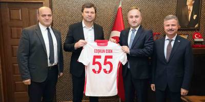 Sağlam'dan İl Milli Eğitim Müdürüne Ziaret