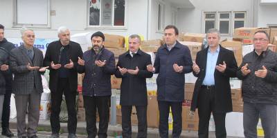 Havza'dan Deprem Bölgesine Yardım