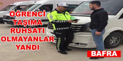 Okul servis aralarına üçlü denetim