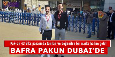 BAFRA PAKUN DUBAI'DE