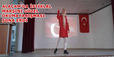 Liseler Arası İstiklal Marşını Güzel Okuma Yarışması Yapıldı