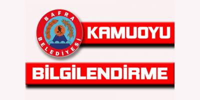 GASİLHANE PROJESİNİN İHALESİ HAKKINDA KAMUOYU BİLGİLENDİRMESİ