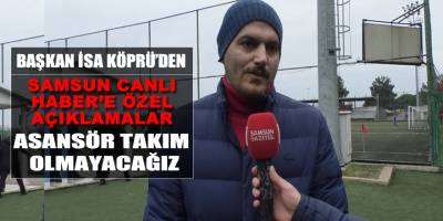 Hacınabispor Başkanı İsa Köprü'den Önemli Açıklamalar