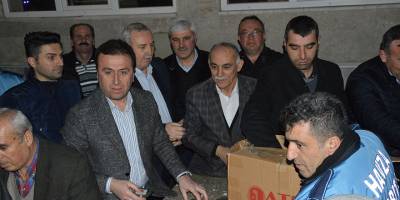 Regaip Kandilinde Havza'da Tatlı İkramı