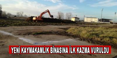 Bafra Hükümet Konağı İnşaatı Start Aldı