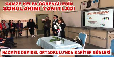 Nazmiye Demirel Ortaokulu'nda Kariyer Günleri