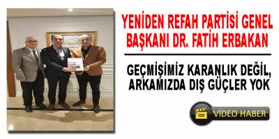 Fatih Erbakan Ankara'da Barış Medya Gruba Konuştu