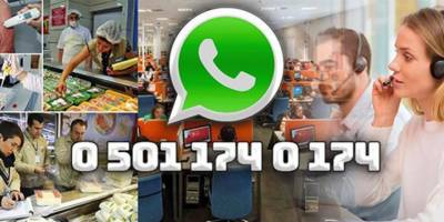 Whatsapp Gıda İhbar Hattı Devrede