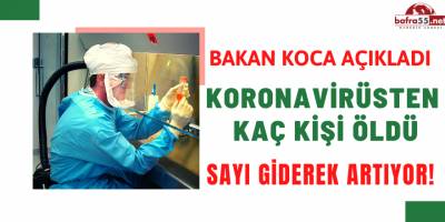 KORONAVİRÜSTEN CAN KAYBI 92 OLDU