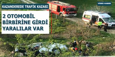 Kazanderede Feci Kaza 3 Yaralı