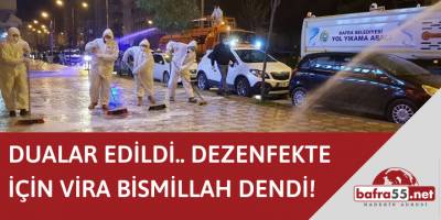 Yollar Sürekli Dezenfekte Ediliyor!