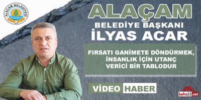 İlyas Acar; Fırsatı Ganimete Döndürmek, İnsanlık İçin Utanç Verici Bir Tablodur