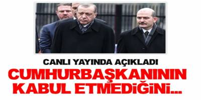 Cumhurbaşkanı sıcak bakmıyor'