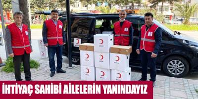İHTİYAÇ SAHİBİ AİLELERİN YANINDAYIZ