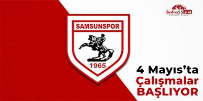 Samsunspor Çalışmalara Başlıyor