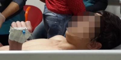 PARKTA SİLAHLI SALDIRIYA UĞRAYAN GENÇ YARALANDI