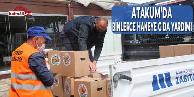 Atakum Dayanışması ile Binlerce Haneye Gıda Yardımı