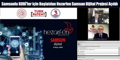Samsunlu KOBİ'ler için Başlatılan Hezarfen Samsun Dijital Projesi Açıldı