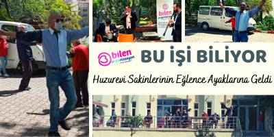 HUZURUEVİ SAKİNLERİNİN EĞLENCE AYAKLARINA GELDİ