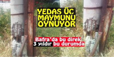 YEDAŞ ÜÇ MAYMUNU OYNUYOR OKU,