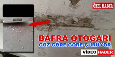 Bafra Otogarı Çürüyor