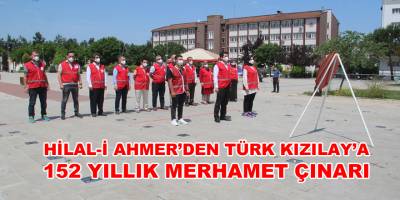 HİLAL-İ AHMER'DEN TÜRK KIZILAY'A 152 YILLIK MERHAMET ÇINARI