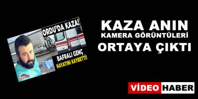 Kaza Anı Kameralara Yansıdı
