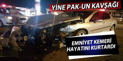 Emniyet Kemeri Hayatını Kurtardı