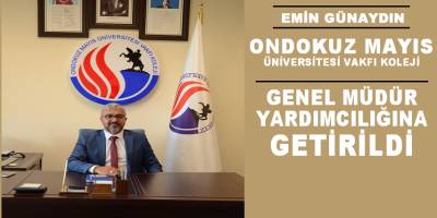 Samsun'un Ünlü tarihçisi emin Günaydın'a Yeni Görev