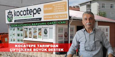 Kocatepe Tarım'dan Köylülere Büyük Destek