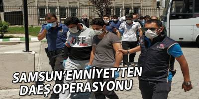 Samsun'da DEAŞ'tan 11 kişi adliyeye sevk edildi.