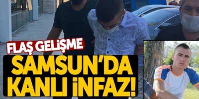 Samsun'da kanlı infaz! Flaş Gelişme!