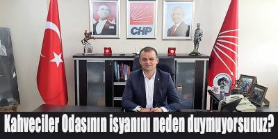 Kahveciler Odasının isyanını neden duymuyorsunuz?