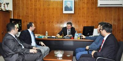 ÜLKÜ OCAKLARI'NDAN B.M.Y. OKULU MÜDÜRÜNE ZİYARET